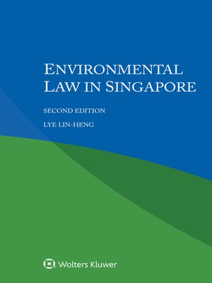 cover image of Environmental Law in Singapore